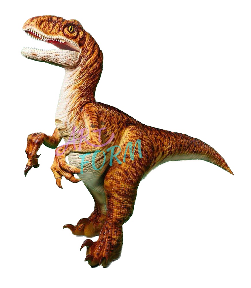 динозавр реалистичный коричневый